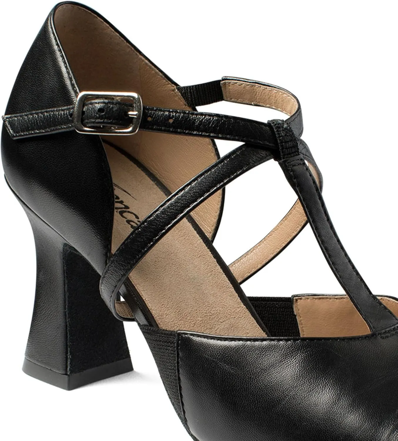 2.5" Heel T-Strap Broadway Cabaret Shoe, Professional Dance Shoes for Womeny- Lola - SD152