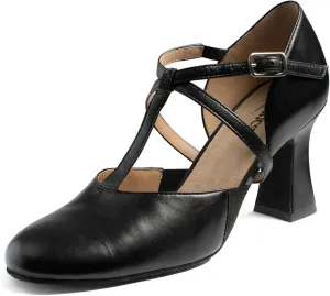 2.5" Heel T-Strap Broadway Cabaret Shoe, Professional Dance Shoes for Womeny- Lola - SD152