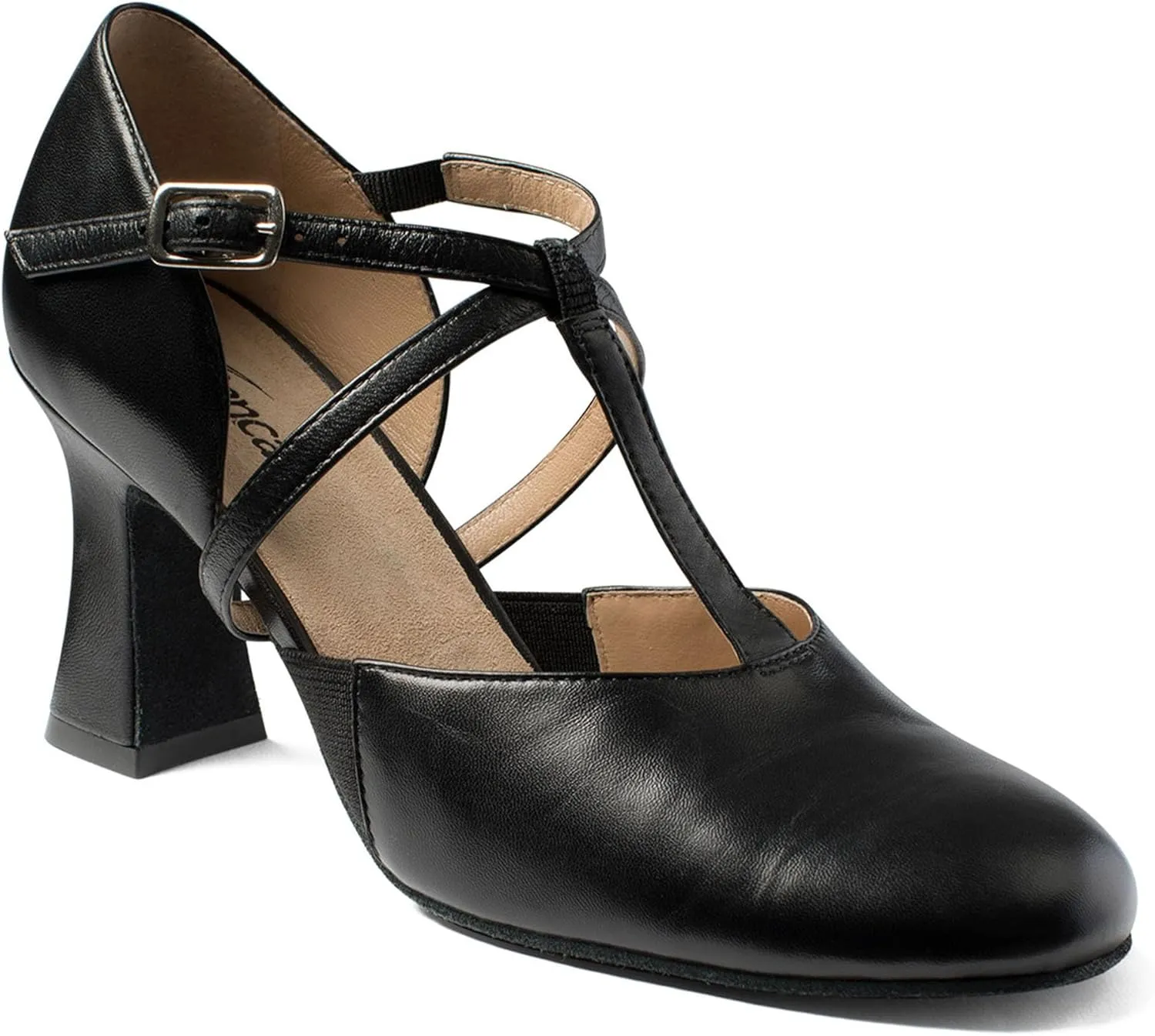2.5" Heel T-Strap Broadway Cabaret Shoe, Professional Dance Shoes for Womeny- Lola - SD152