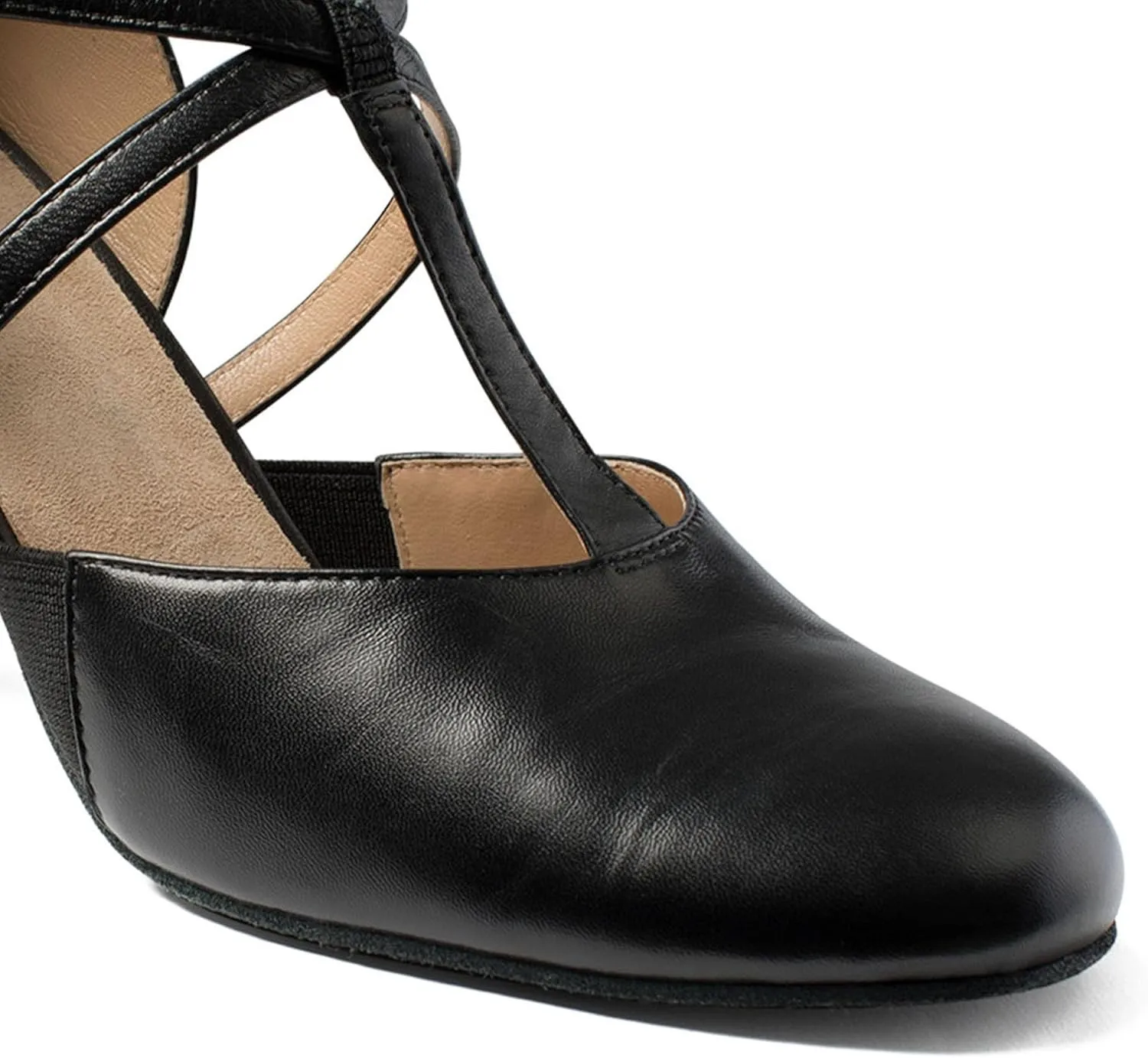 2.5" Heel T-Strap Broadway Cabaret Shoe, Professional Dance Shoes for Womeny- Lola - SD152
