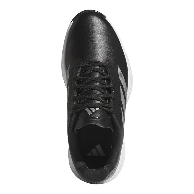 adidas Adizero ZG Spikeless Junior Golf Shoes - Core Black/Silver Metallic/Iron Metallic