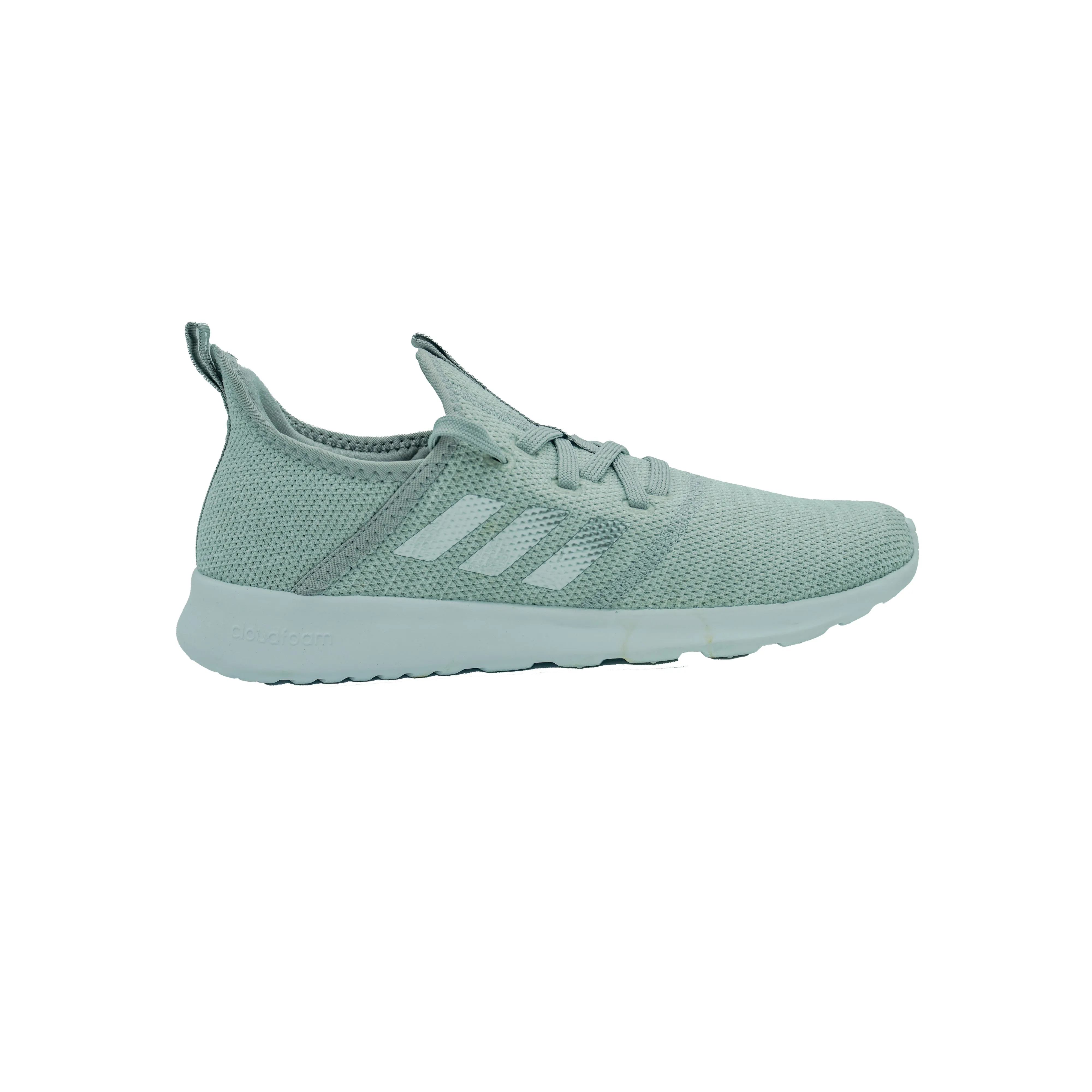 Adidas Women's Cloudfoam Pure Running Athletic Shoes Gray White Size 9