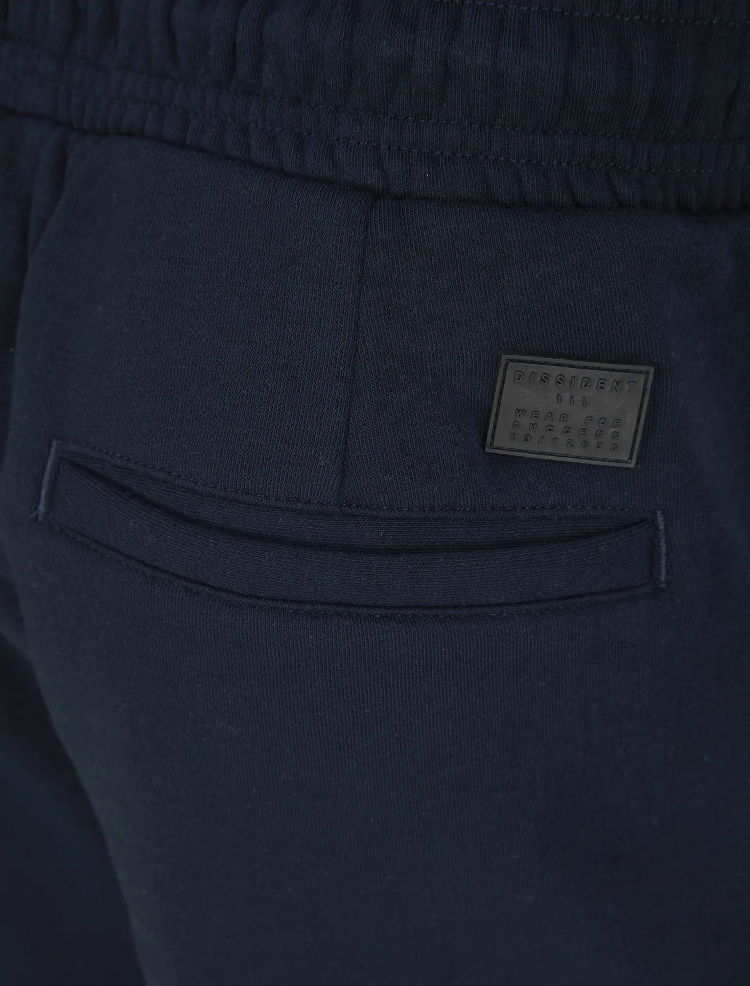 Aidan Brushback Fleece Cargo Jogger Shorts in Sky Captain Navy  - Dissident