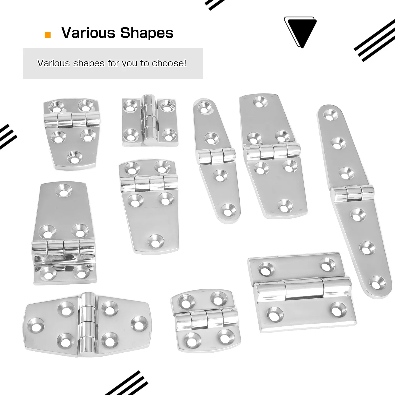 AMYSPORTS Marine Hinge 50*50mm 2Pcs
