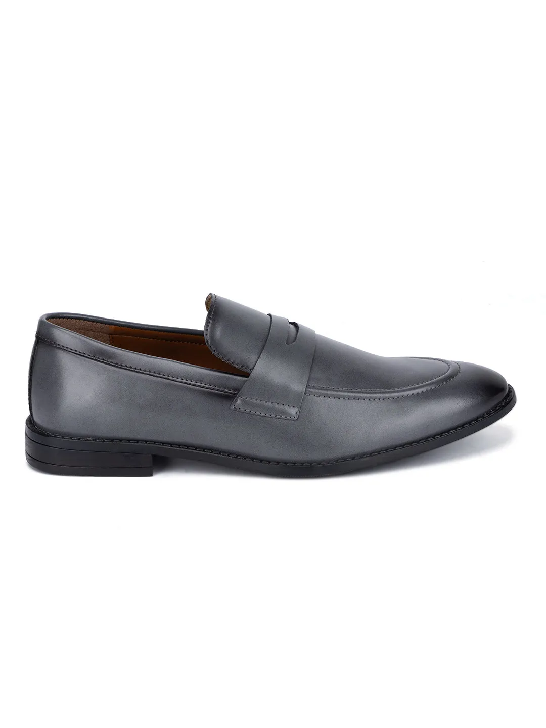 Ash Grey Slipon Style Comfortable Moccasins