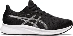 Asics Women's Patriot 13 Running Shoes, 12, Black/White