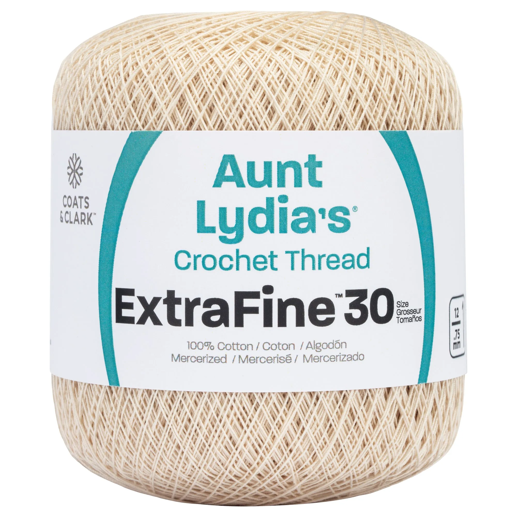 Aunt Lydia's Extra Fine Crochet Thread Size 30
