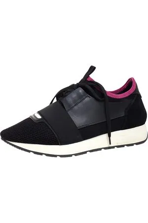 BALENCIAGA RACE RUNNERS LOW TOP SNEAKERS