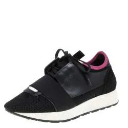 BALENCIAGA RACE RUNNERS LOW TOP SNEAKERS