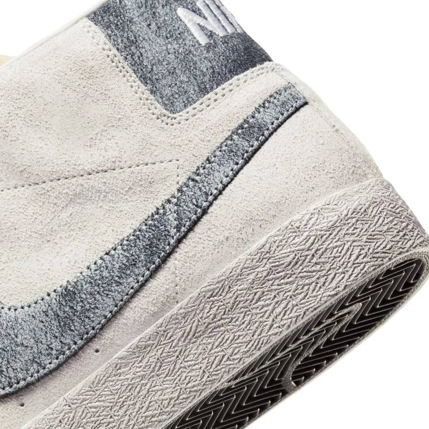 Blazer Mid Premium (Grey Fog/Black-White)