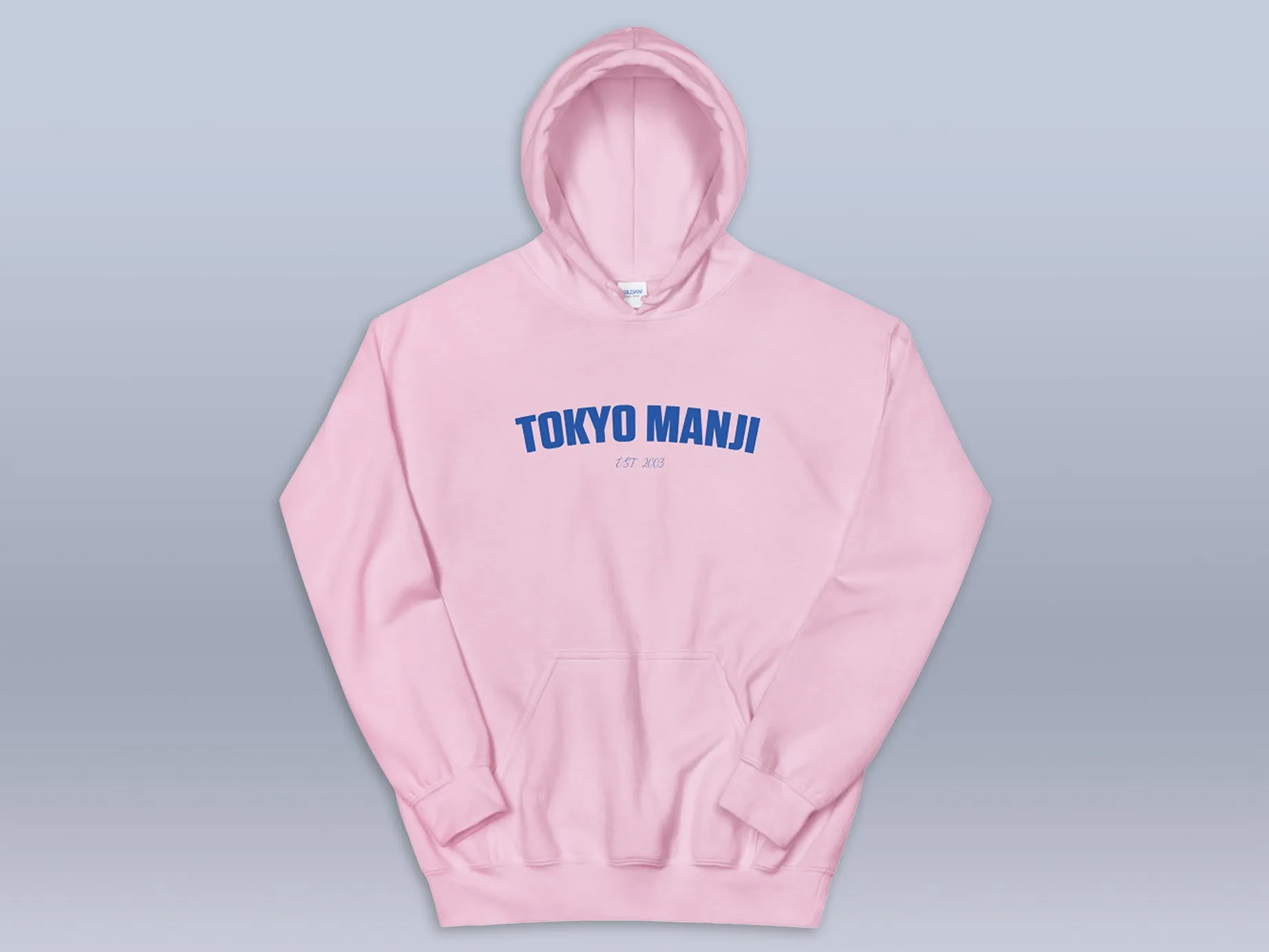 Blue Tokyo Manji Hoodie - Tokyo Revengers