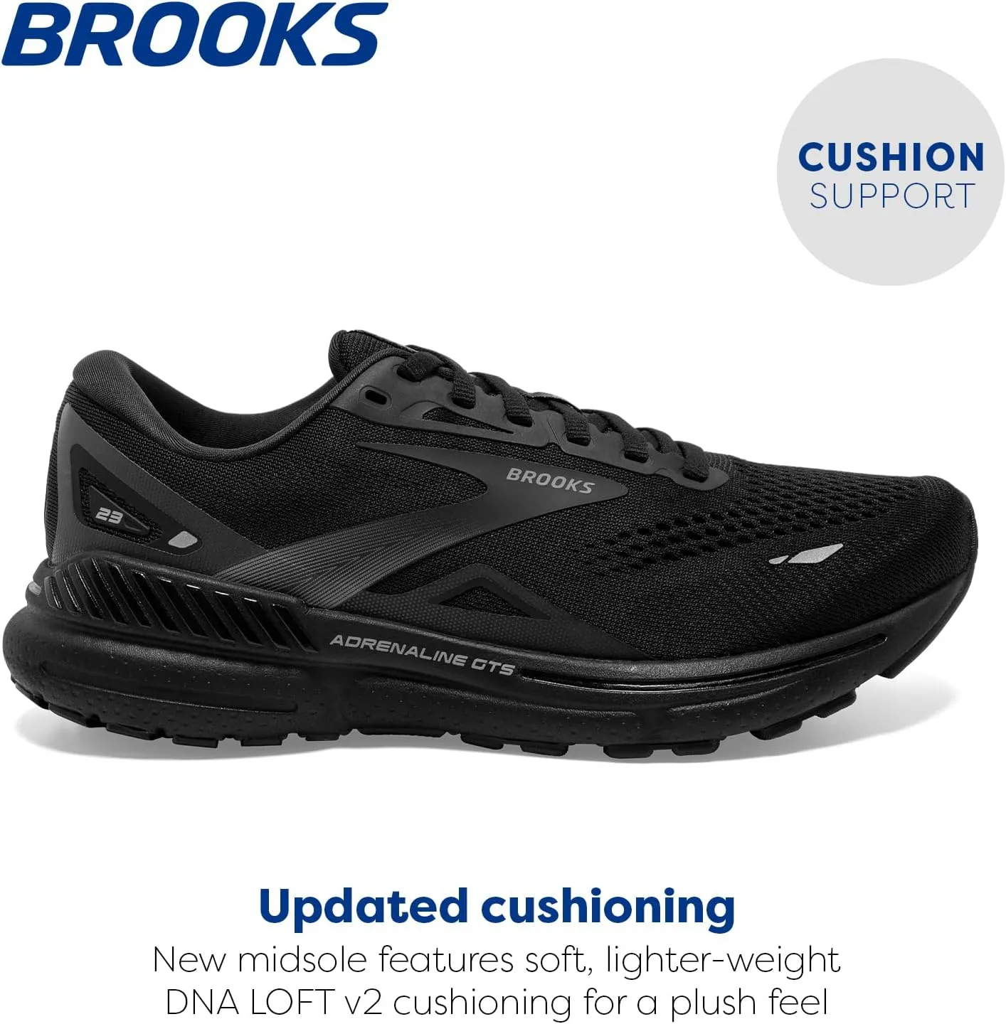 Brooks Mens Adrenaline GTS 23 Supportive Running Shoe