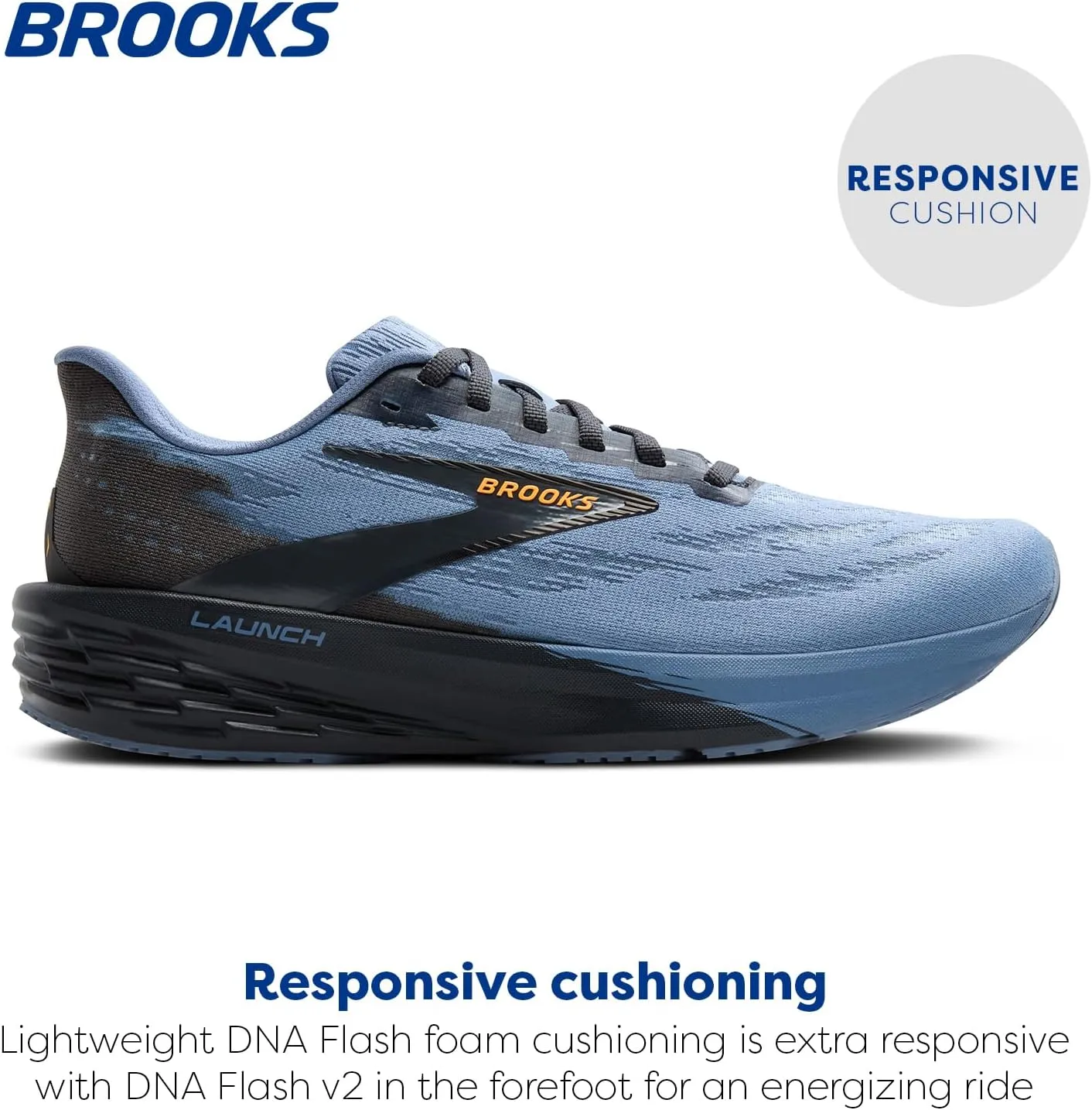 Brooks Mens Launch 11 Neutral Running Shoe