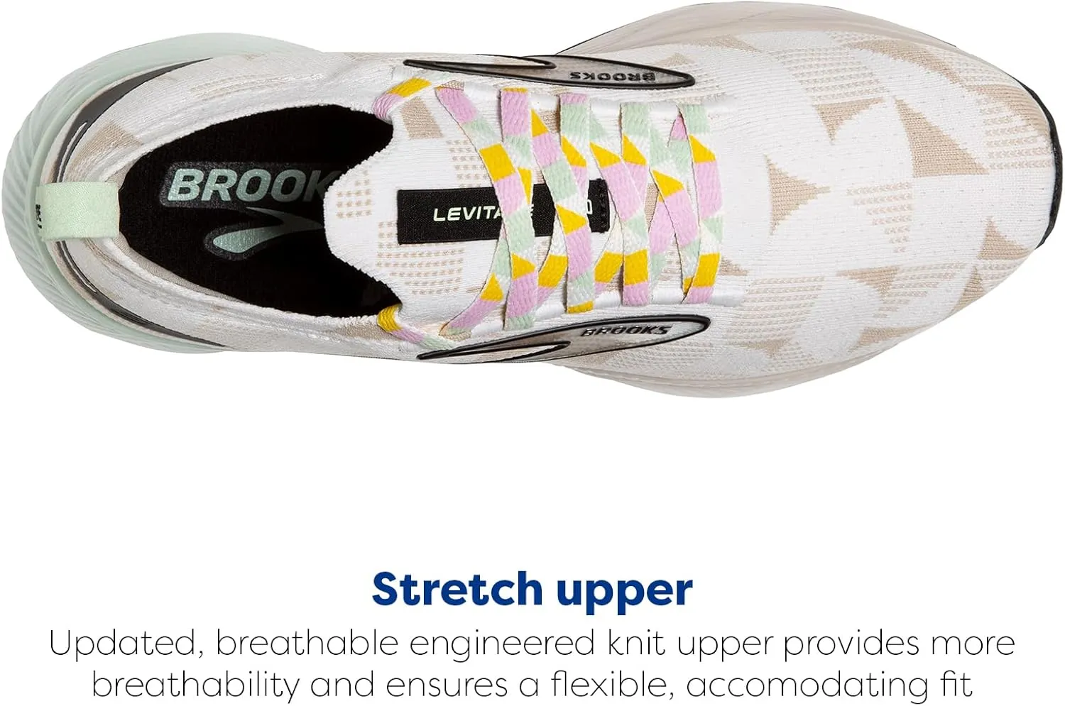 Brooks Mens Levitate Stealthfit 6 Neutral Running Shoe