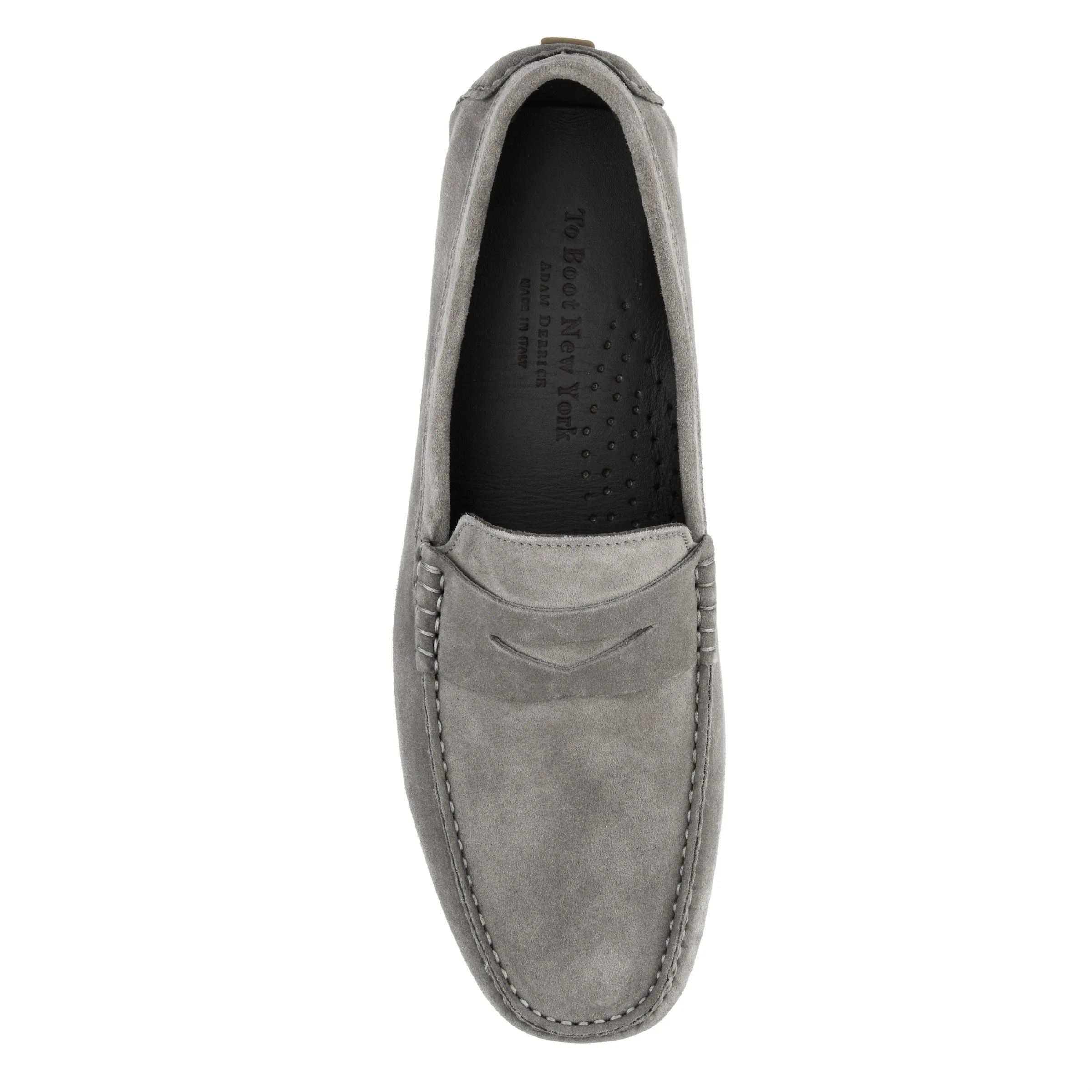 Burton Light Grey Suede Driving Shoe
