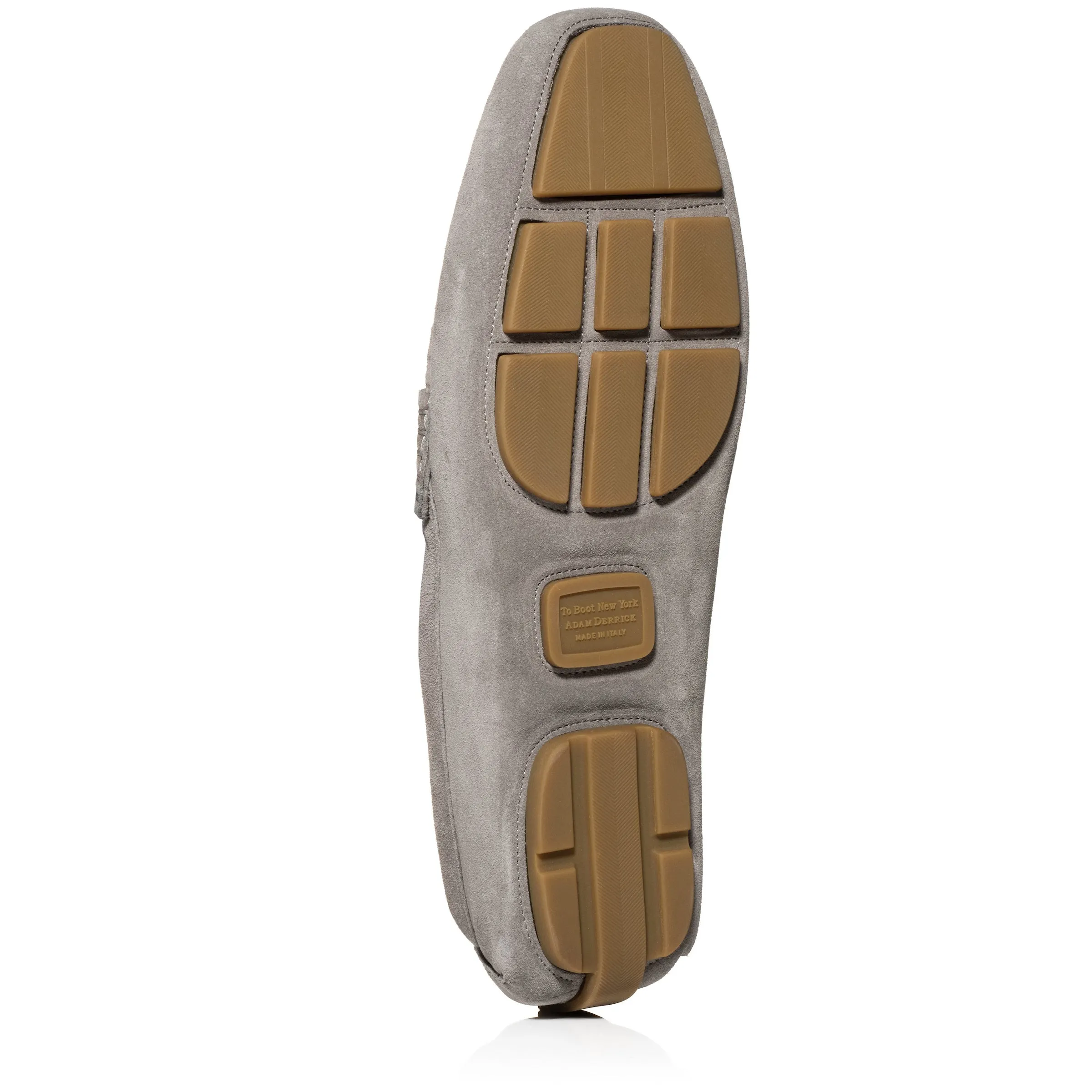 Burton Light Grey Suede Driving Shoe