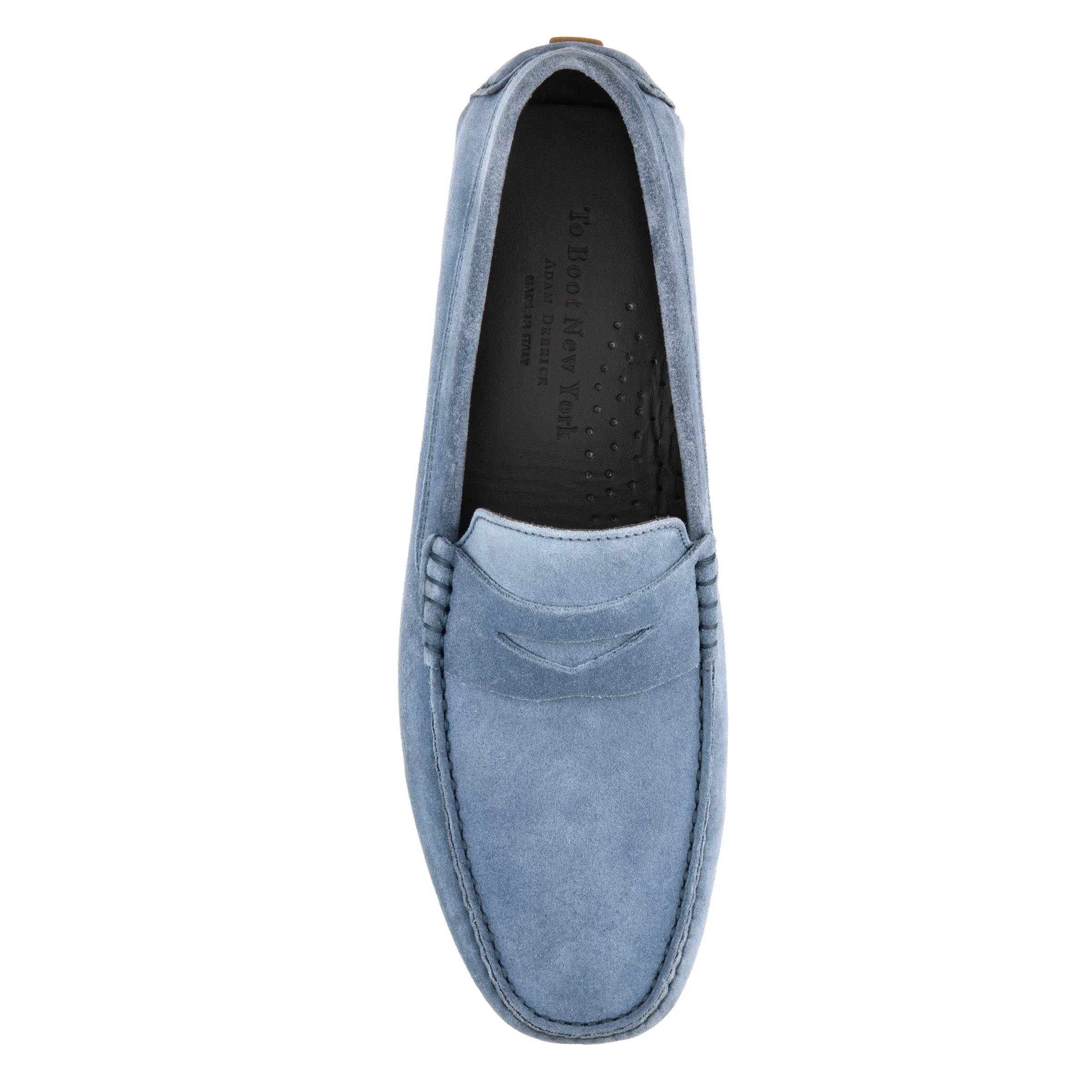 Burton Sky Blue Suede Driving Shoe