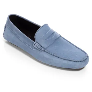Burton Sky Blue Suede Driving Shoe