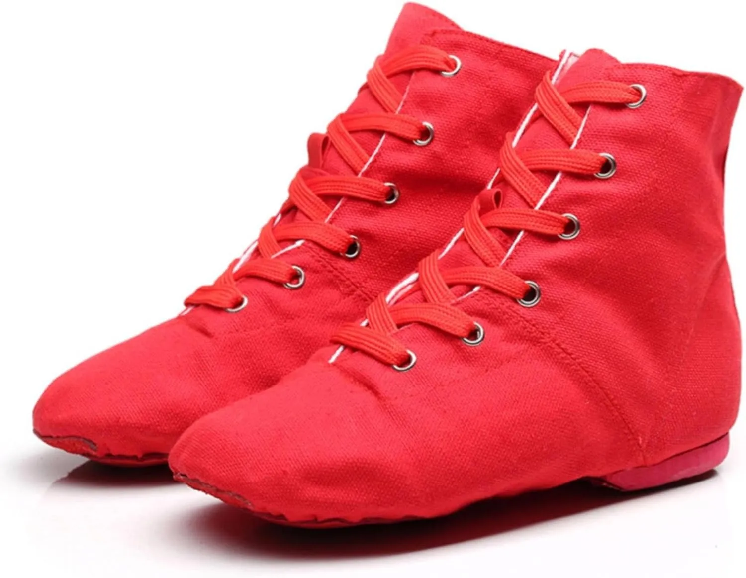 Canvas Jazz Dancing Sneakers Ballet Dance Boots for Girls Boys Jazz Boots for Girls Black Jazz Shoes Kids Boot