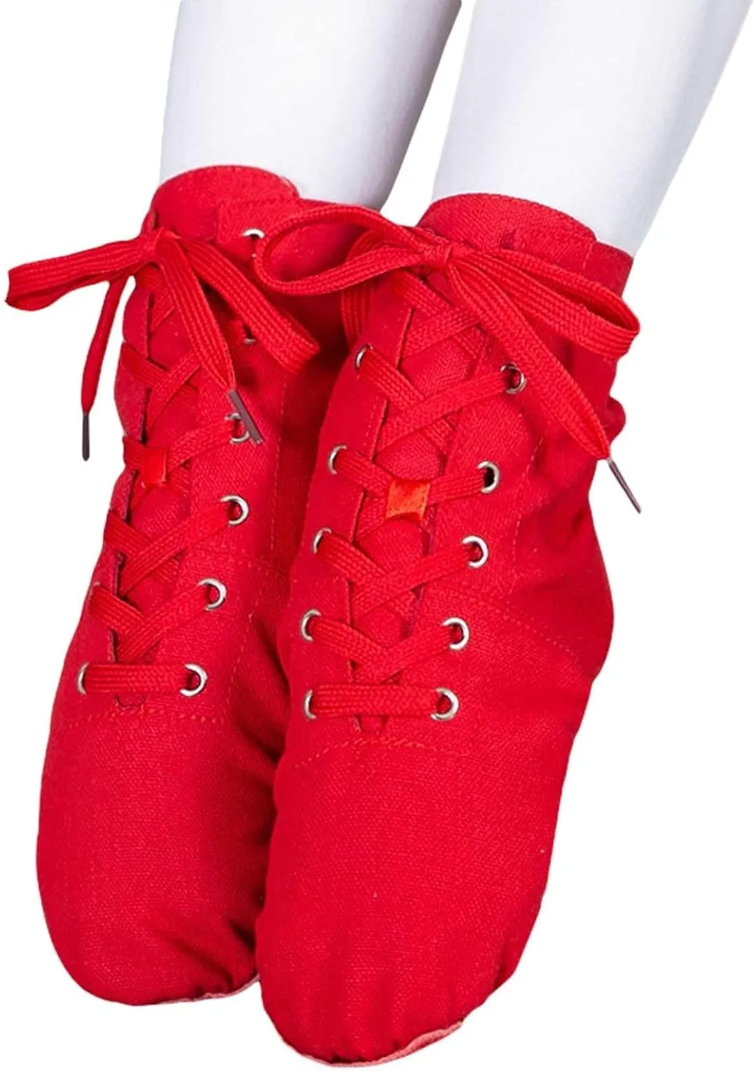 Canvas Jazz Dancing Sneakers Ballet Dance Boots for Girls Boys Jazz Boots for Girls Black Jazz Shoes Kids Boot