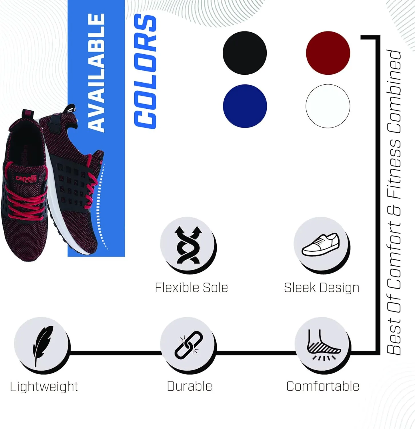 Capelli Sport CS NY Flex I Youth Sneakers (Sizing Runs Small)