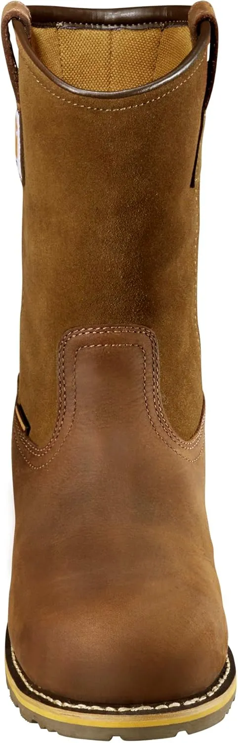 Carhartt Men's Traditional Welt Waterproof 10-inch Soft Toe Wellington Boot