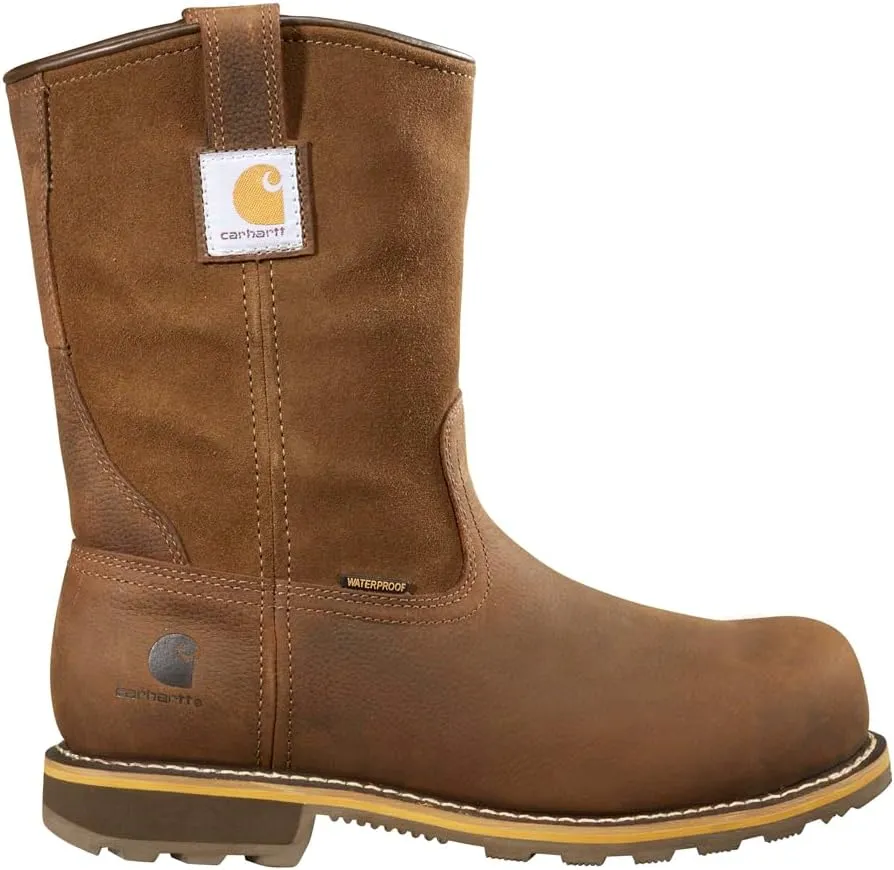 Carhartt Men's Traditional Welt Waterproof 10-inch Soft Toe Wellington Boot