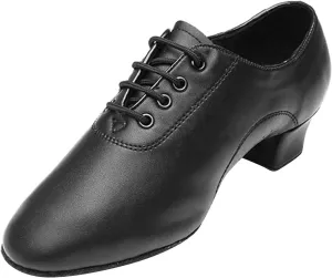 Child Tap Shoes Split Sole Unisex Dance Girls and Boys Ballroom Shoe Leather Jazz Shoes Toddler Lace Up Toddler Sneakers