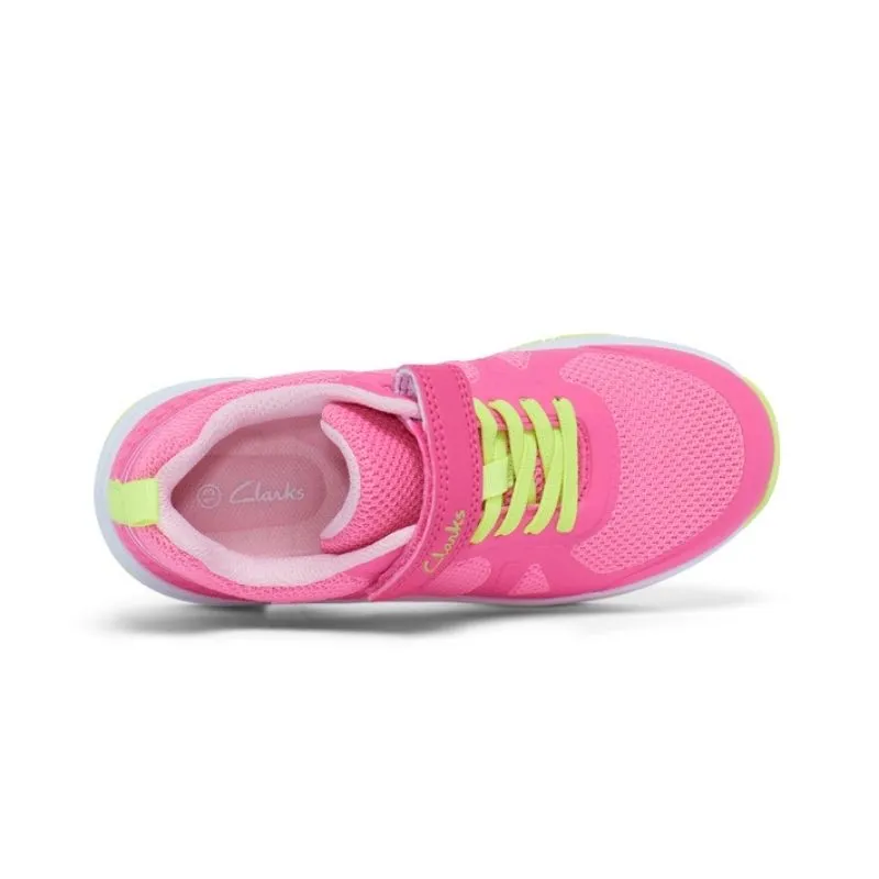 Clarks Active Kids Adjustable Runner