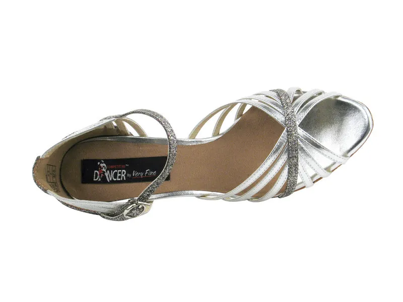 Competitive Dancer Series- Silver Stardust Dance Sandal