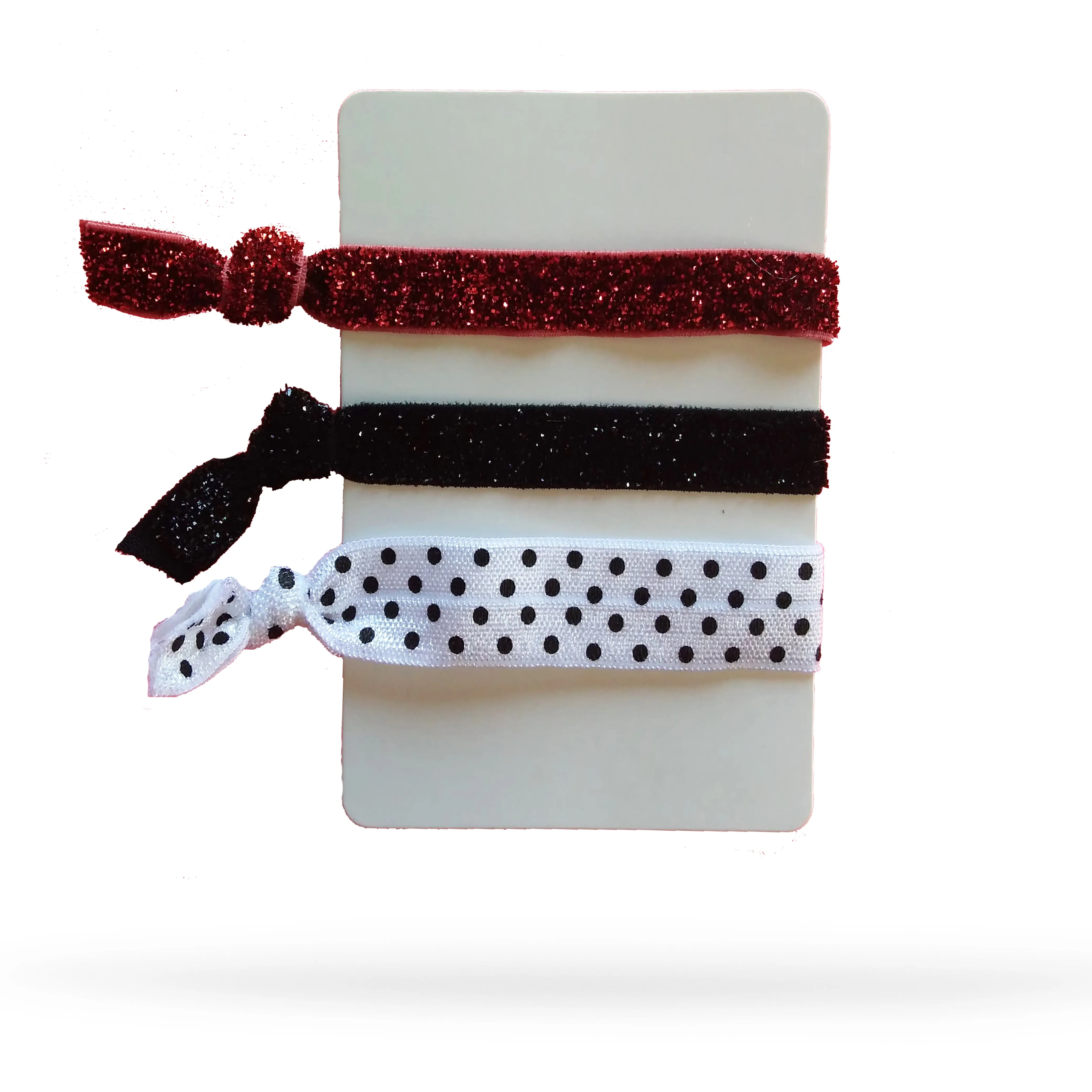 Dalmation Dots Pack of 3 Hair Ties