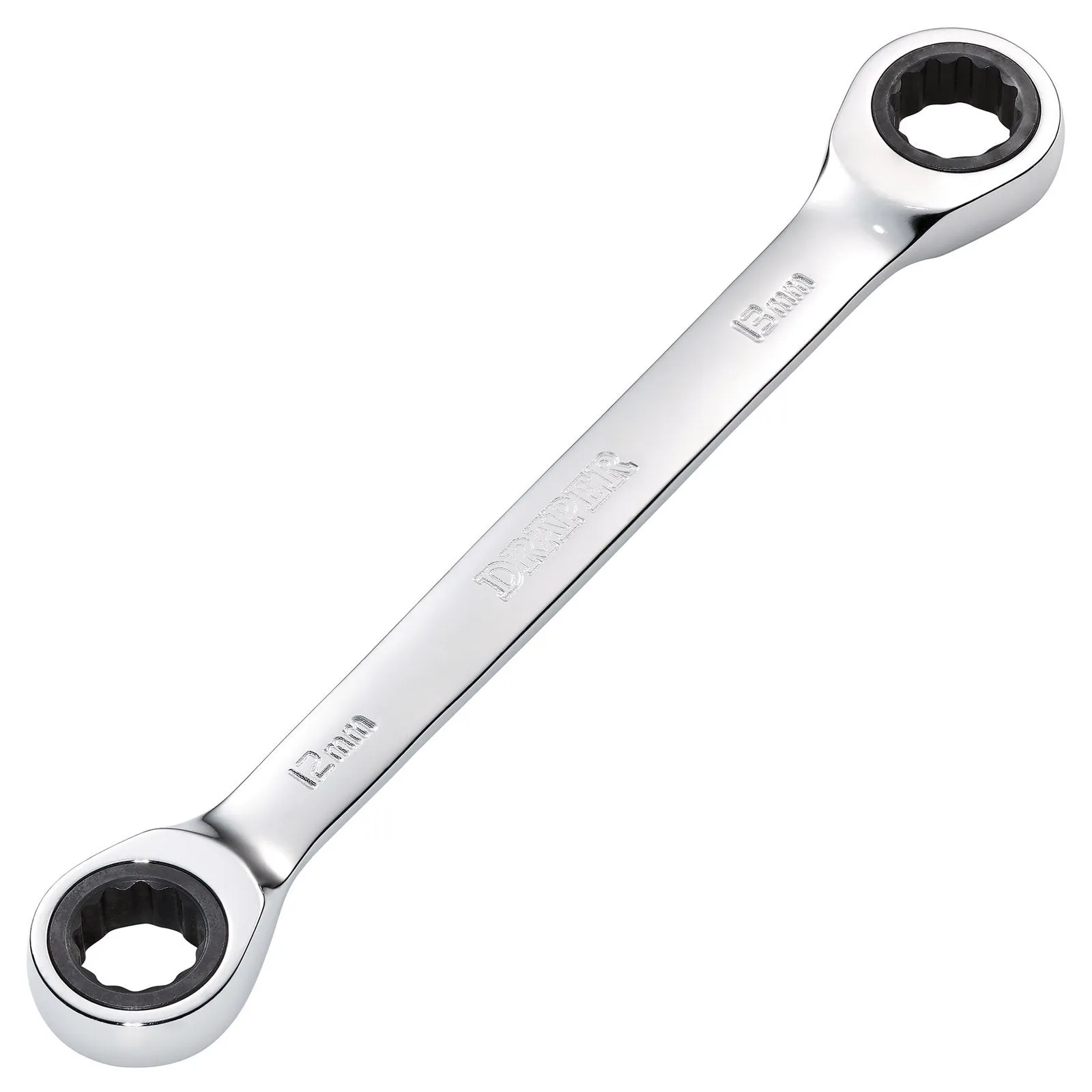 Draper Hi-Torq® Metric Double Ratchet Ring Spanner, 12 X 13mm - 8231BSMM