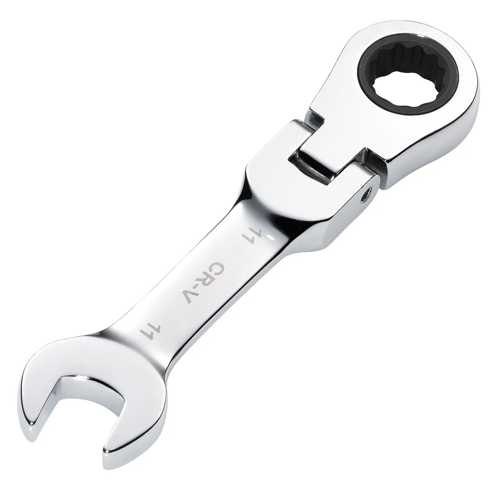 Draper Hi-Torq® Metric Stubby Flexible Head Ratchet Combination Spanner, 11mm - 8230FMMBS