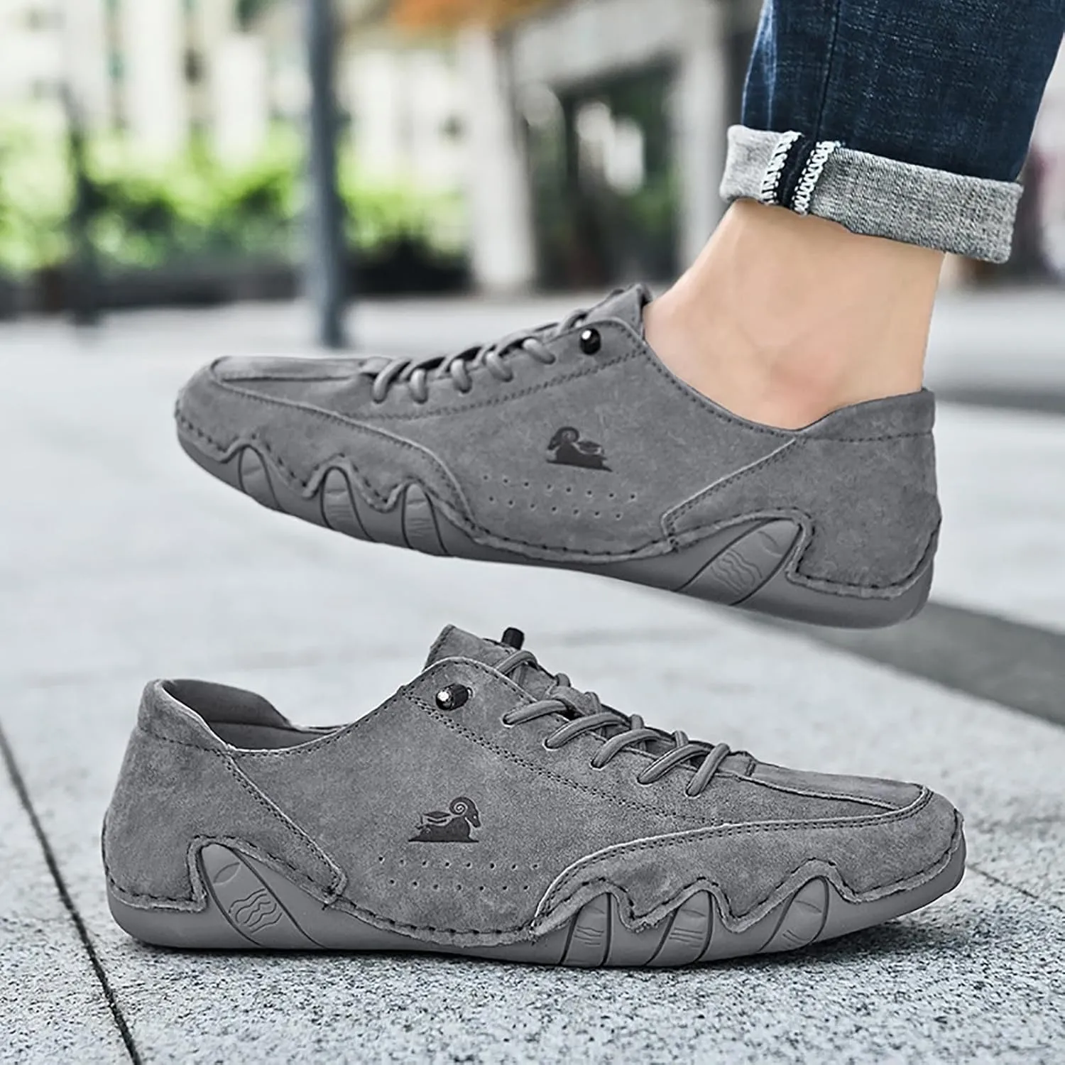 Fashion Orthopedic Sneakers for Men Breathable Elastic Fly Woven Mesh Sneaker Arch Support Sports Shoes for Men