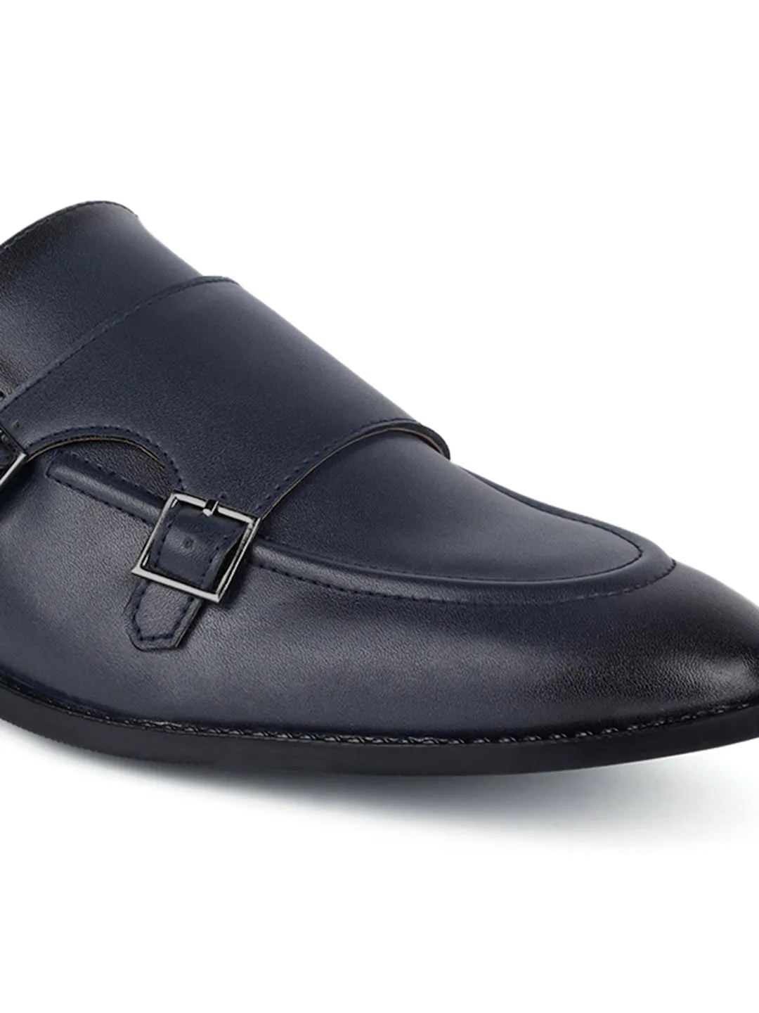 Federal Blue Handcrafted Slipon Style Comfortable Monks