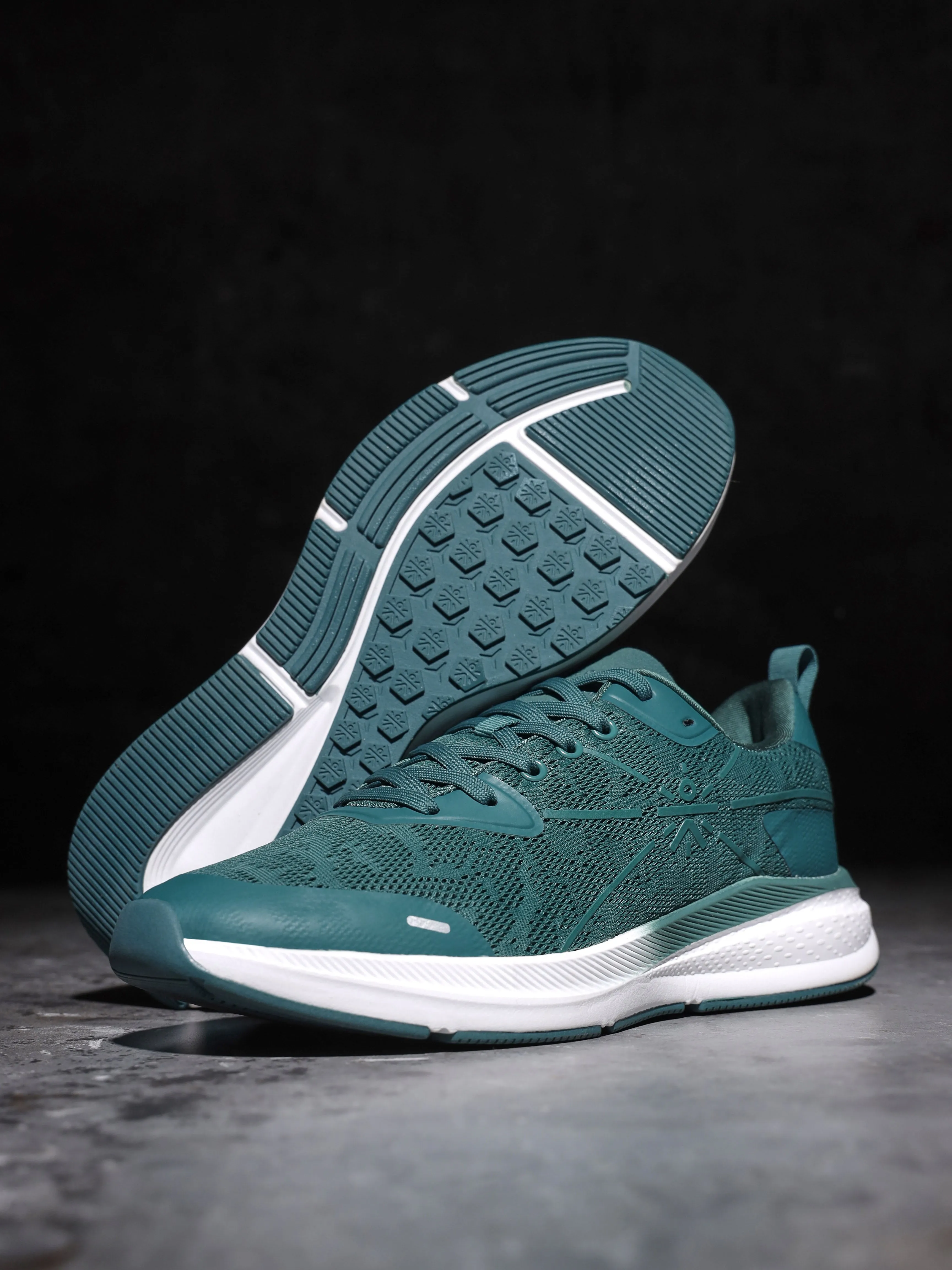 Flomo Women Running Shoes - Green/Teal