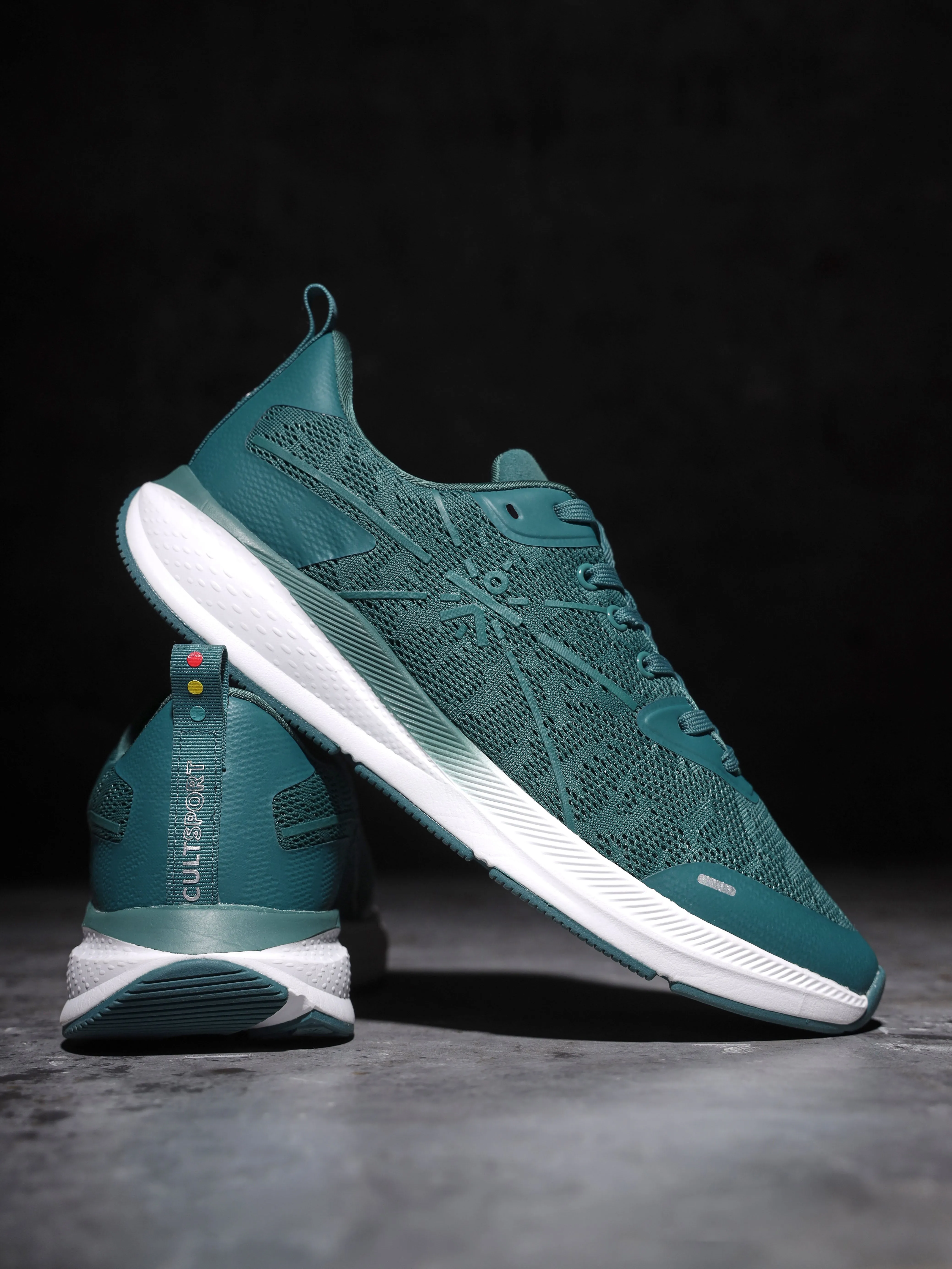 Flomo Women Running Shoes - Green/Teal