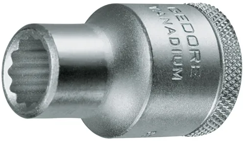 Gedore | Socket Bihex 1/2" D19 12mm