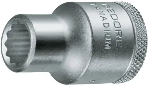 Gedore | Socket Bihex 1/2" D19 12mm
