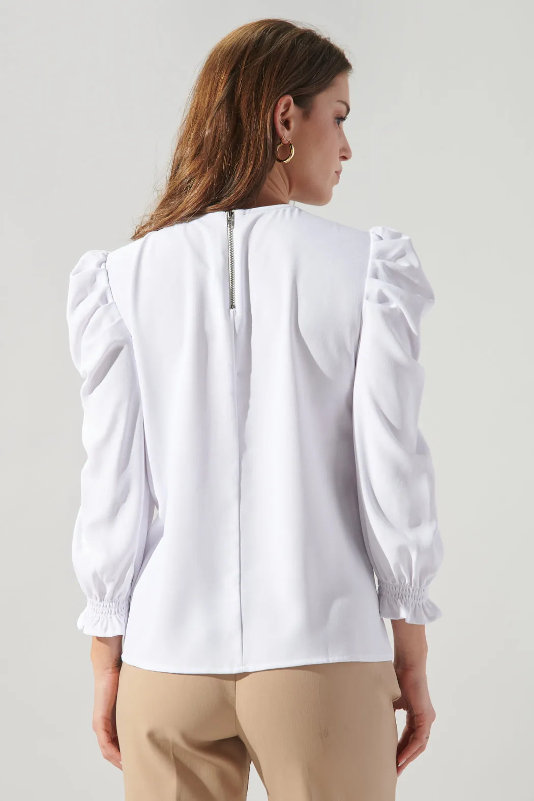 Go Getter Celine Puff Sleeve Top