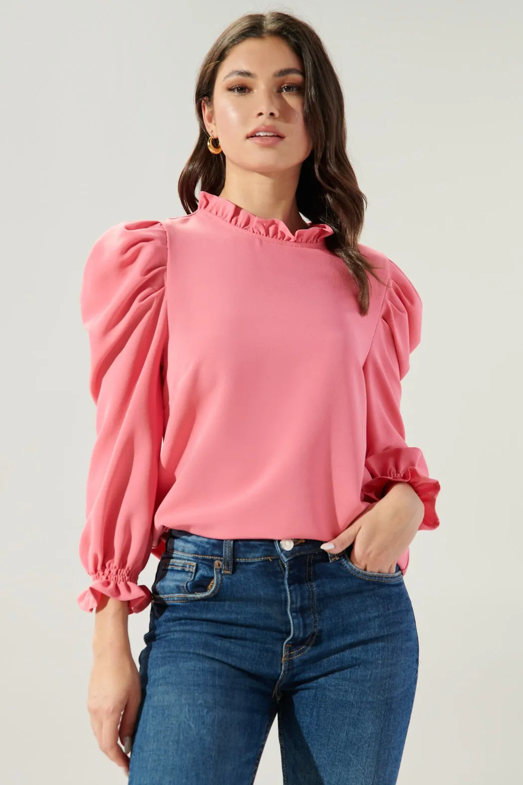 Go Getter Celine Puff Sleeve Top