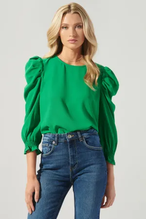 Go Getter Celine Puff Sleeve Top