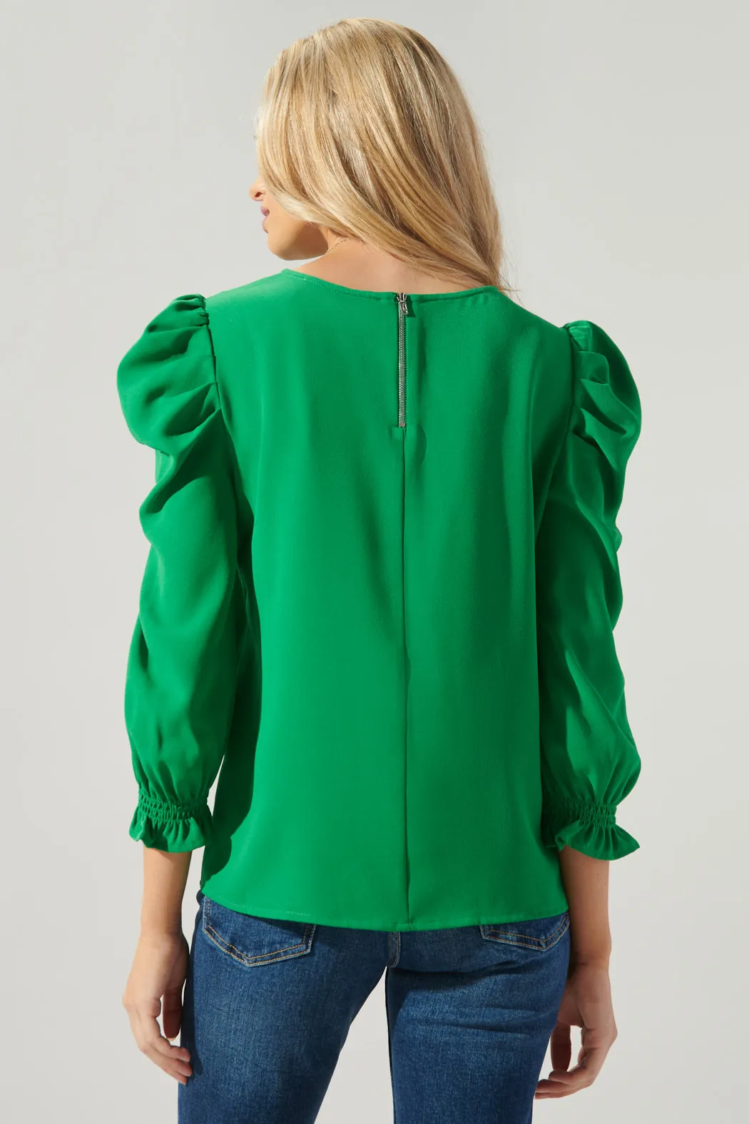 Go Getter Celine Puff Sleeve Top