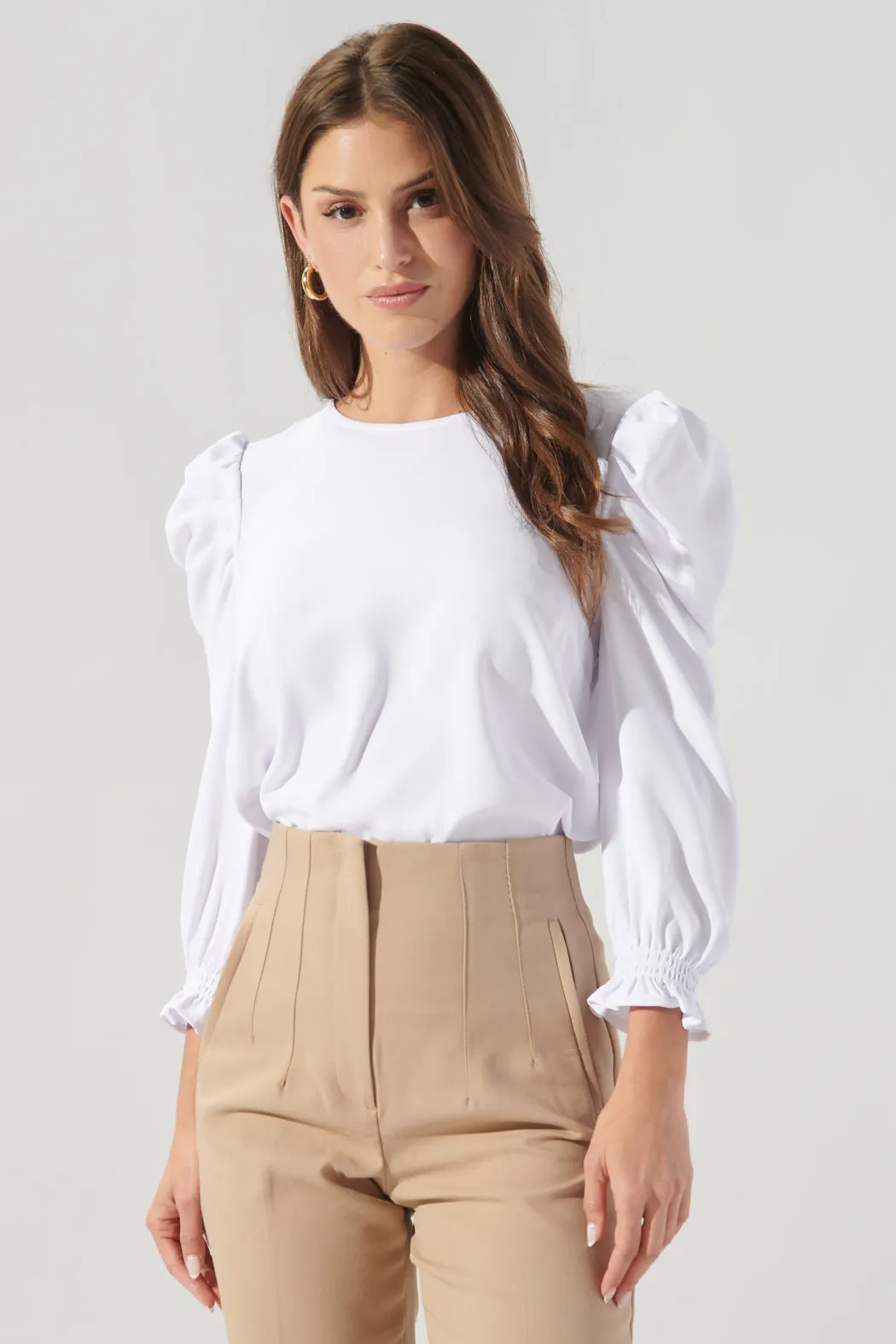 Go Getter Celine Puff Sleeve Top