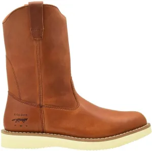 Golden Fox 12" Safety Wellington Comfortable Construction Work Boots, Brun XN