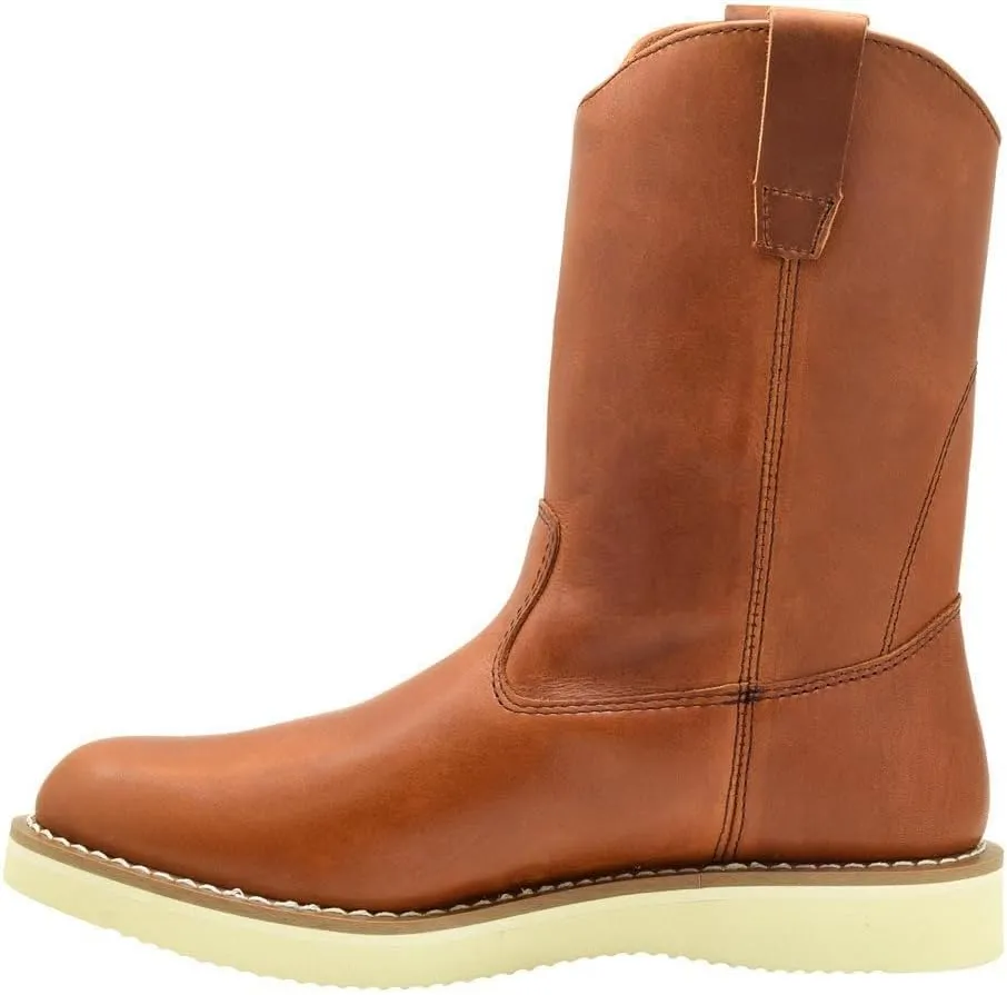 Golden Fox 12" Safety Wellington Comfortable Construction Work Boots, Brun XN