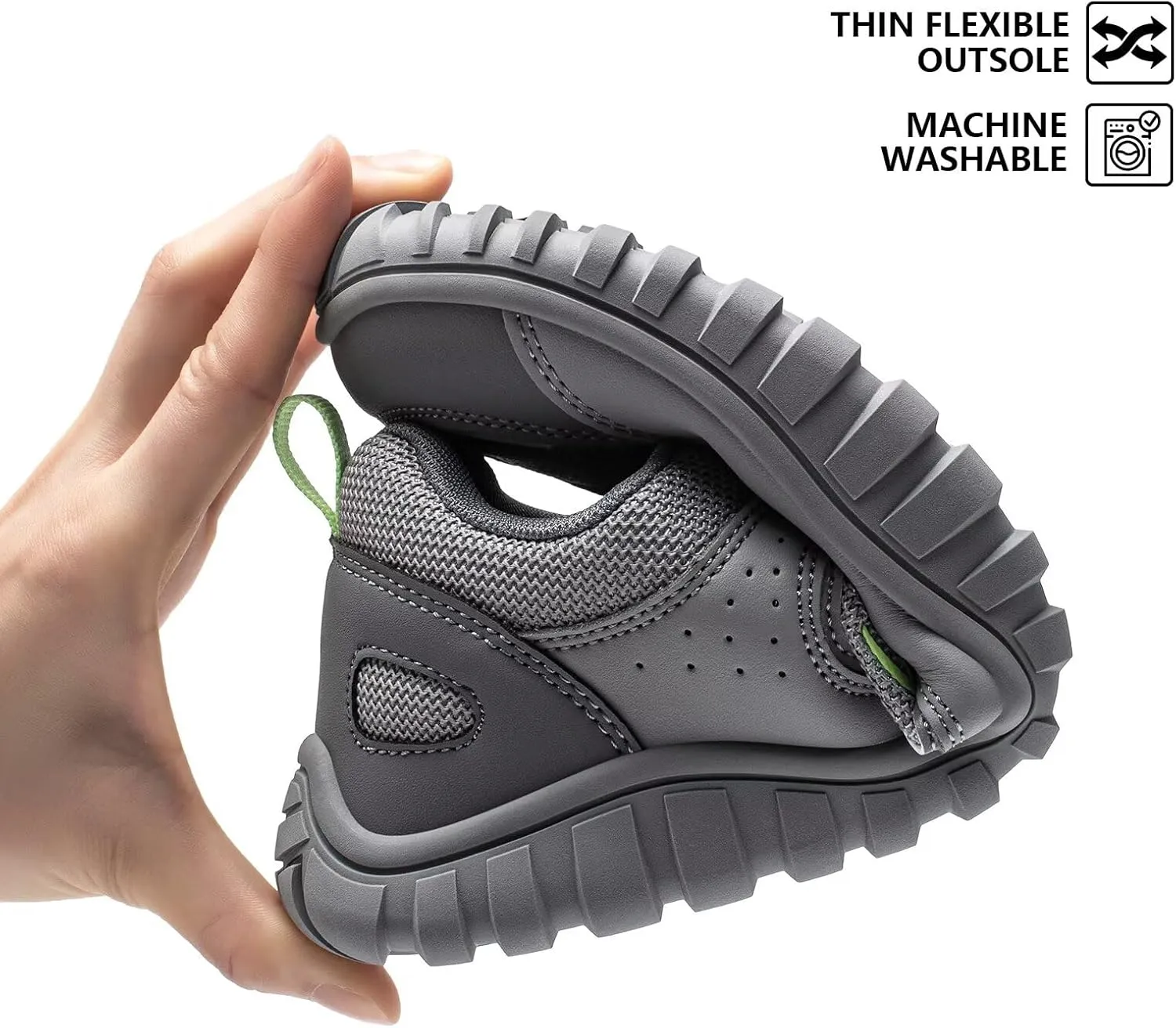 HOBIBEAR Womens Barefoot Shoes | Wide Toe Box | Comfortable Trail Running Sneaker