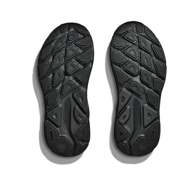 Hoka W Clifton 9 Sneaker- Black/Black