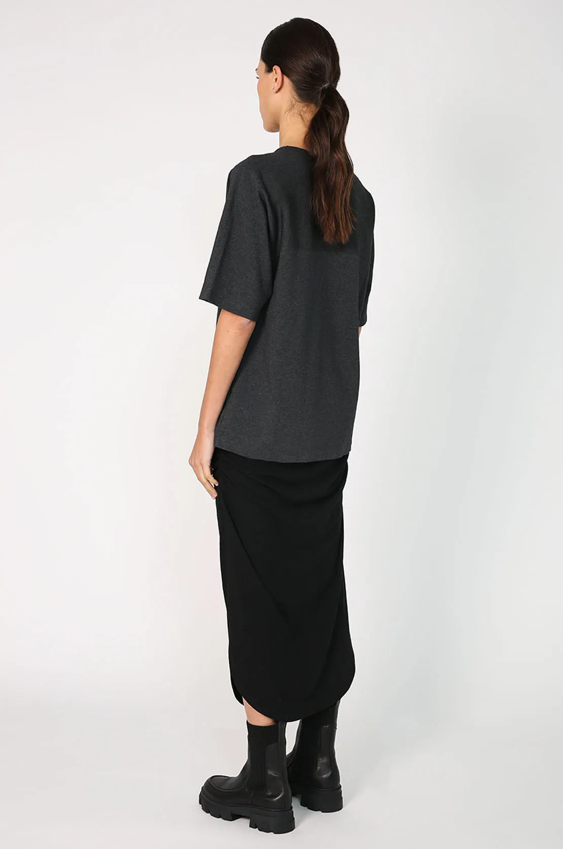 intended tee / charcoal marle
