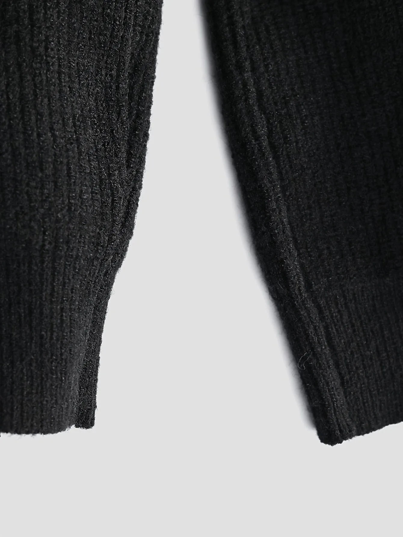 JAVIR | Solid Knitted Mens Sweater